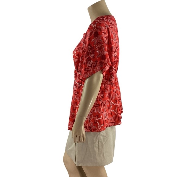 Marybelle Paisley Top Size 2X Multicolor - Picture 4 of 7